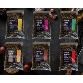Exstream BBQ 150g Pellet Variety Pack For Use With Ninja Electric Smokers - Resealable Bags (Variety Pack)