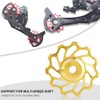 Dilwe Rear Derailleur Pulley, 1 Pair Ceramic Bearings Jockey Wheel