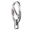 KeyUnity KM09 Titanium Carabiner, Keychain, 8 Shape Quick Carabiner, Extra