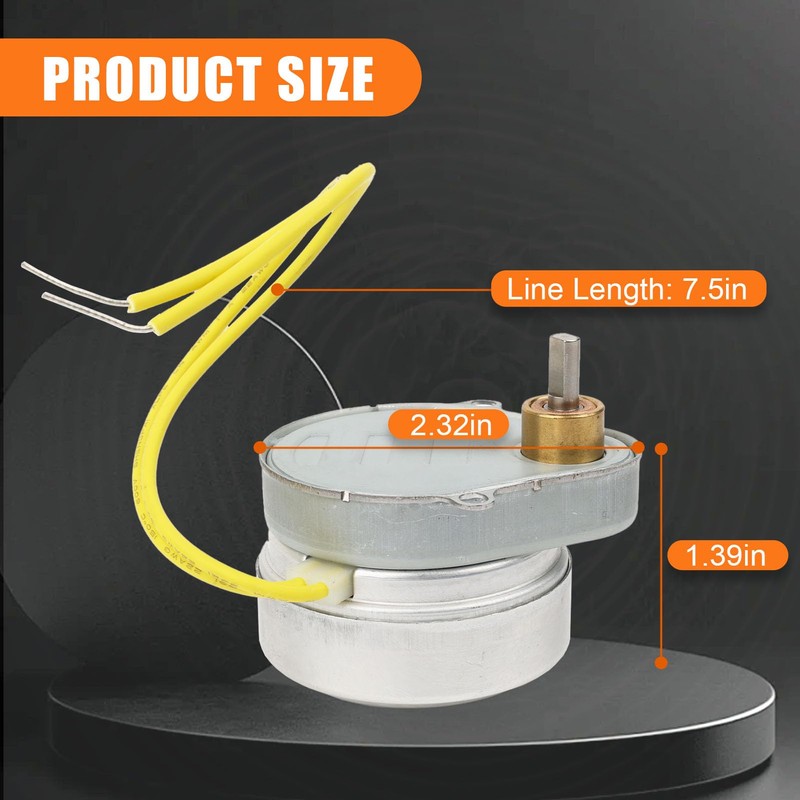 Hnemix Synchron Motor Valve 38600L Replacement 24 Volt 2 Wire