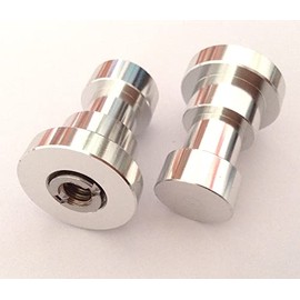 New 2x Camera Tripod Light Frame Conversion Head Adapter 32mm Length 1/4 Inch Flash Switch Seat Hot Shoe Bottom Connect Screws Lamp Frame Interface Turn Photograp Parts Accessories