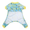 CuteBone Dog Pajamas Banana Dog Apparel Dog Jumpsuit Pet Clothes