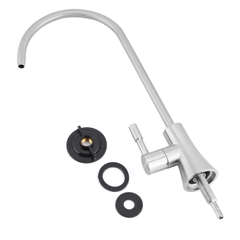 1/4'' Zinc Alloy Kitchen Faucet Tap Chrome Reverse Osmosis RO