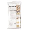 Strix Design QB-157D Shower Curtain, Waterproof, Border Pattern, 53.1 x