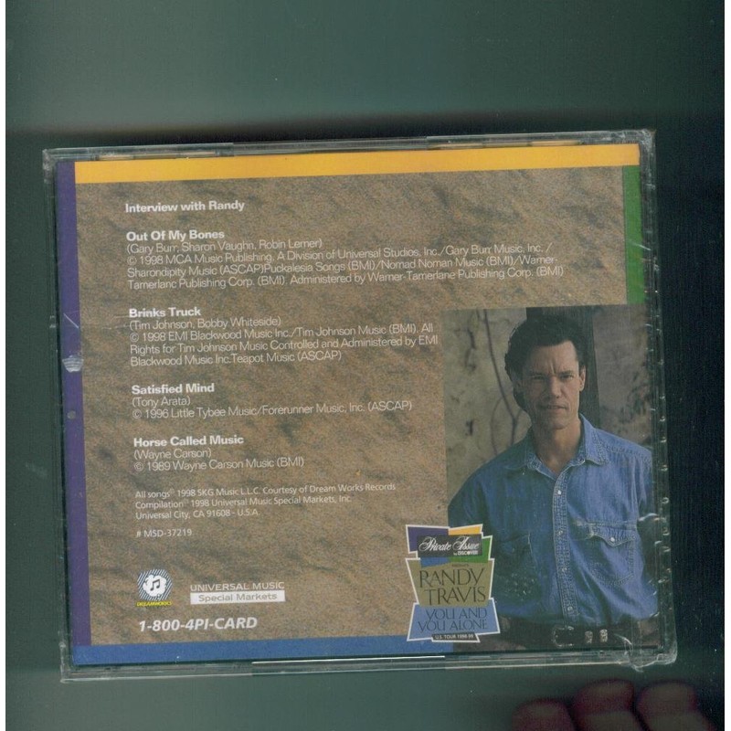Randy Travis Private Collection CD