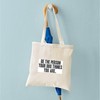 CafePress Be The Person Tote Bag Natural Canvas Tote Bag,