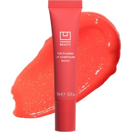 U Beauty The PLASMA Tinted Lip Compound Anti-Wrinkle & Anti-Aging Treatment - Shimmery Plumping Lip Gloss with Hyaluronic Acid, Shea Butter, Salicylic Acid & Peptides to Deeply Hydrate,Bellini - 15 mL