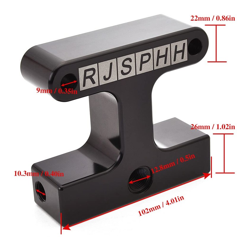 RJSPHH Fuel Filter Delete Fuel Filter Bypass Kit Compatible with