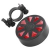 Bike Taillight Red Diamond Pattern Bicycle Safe Warning Flashing Riding