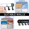 Suzurana 2 Pack Key Holder for Wall,Key Hooks with 8