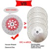 DT-DIATOOL Diamond Disc 105mm x M14 Vacuum Brazed Cutting Disc
