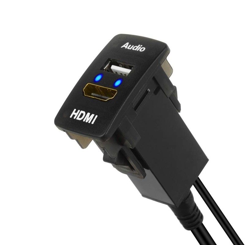 USB Input Port & HDMI Input Port Car USB Port