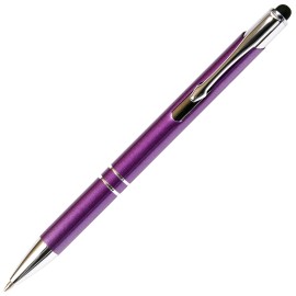 Lanier Pens Budget Friendly Promotional JJ Stylus Ballpoint Pen - Purple