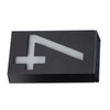 Solar House Number Solar Powered 1000mAh Rechargeable LED Illuminated Address