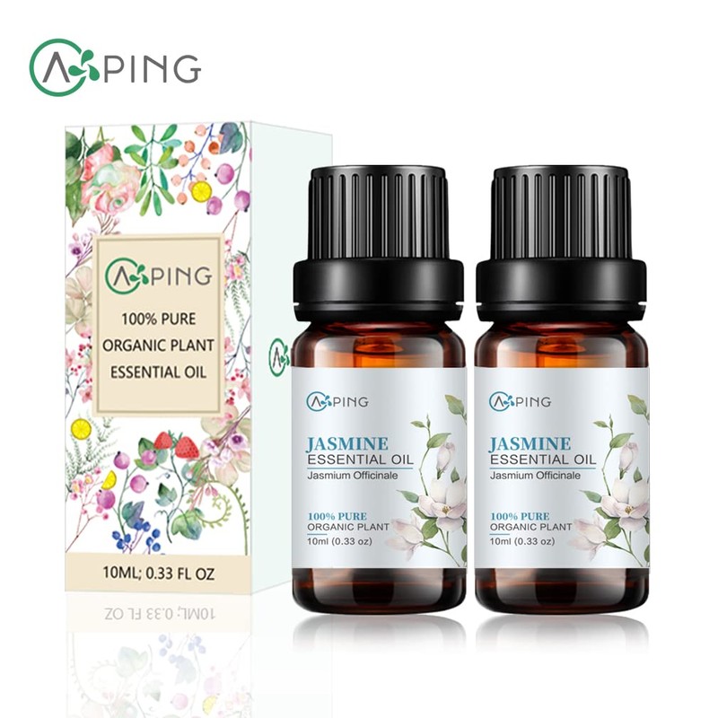 2-Pack Jasmine Essential Oil - 100% Pure Organic Natural Plant