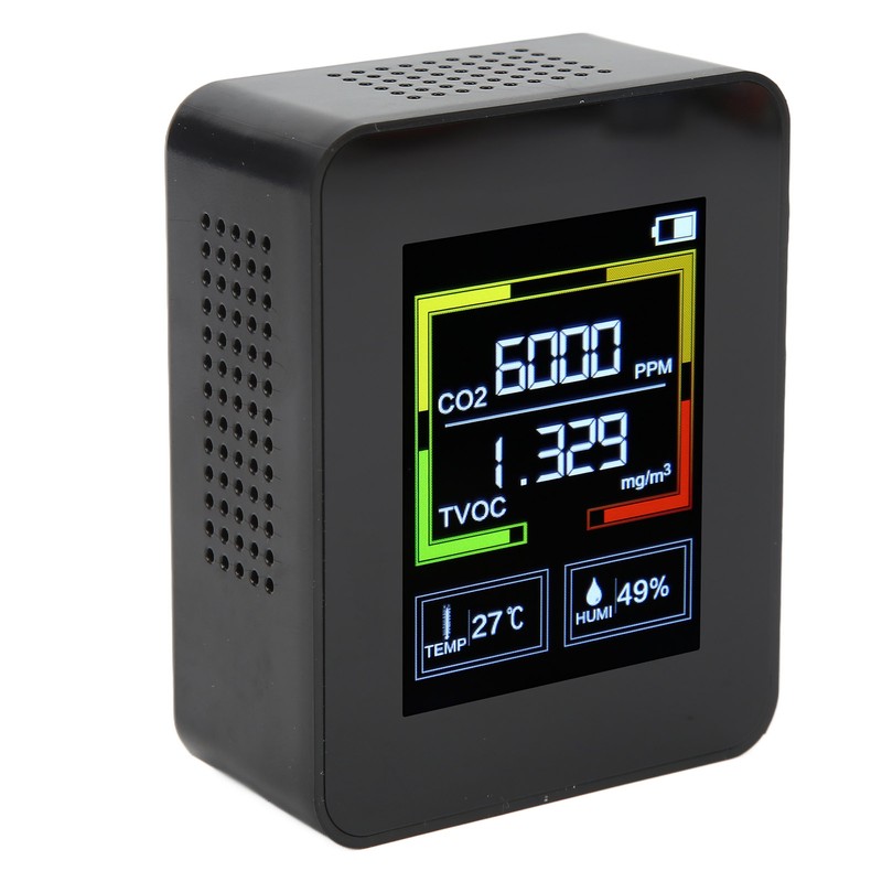 ZNAZ2CO2 Carbon Dioxide Detector Intelligent 4 In1 TOVC Air Quality