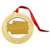 Westmon Works Washington Ornament Seasons Greetings Wooden Christmas Tree Decoration