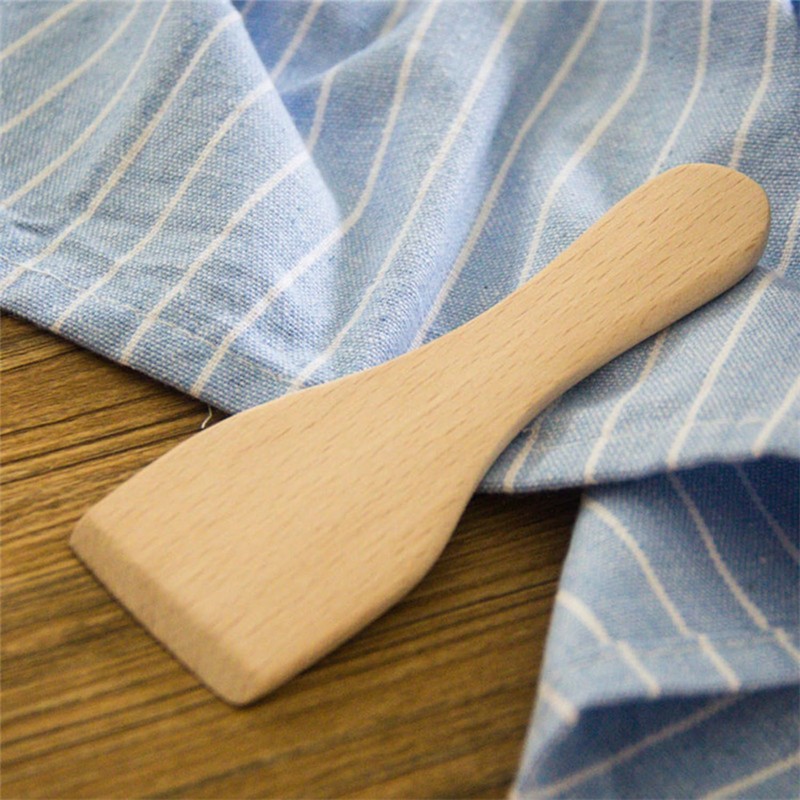 10 Pieces Wooden Spatulas Kitchen Utensils Wooden Spatula Set Cooking
