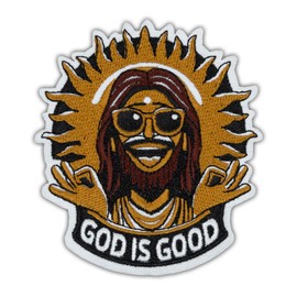 Wikineon Iron On/Sew On Patch - Embroidery Applique for Casual Clothing & Accessories