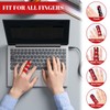 Zovator Finger Splint Set of 4, Adjustable Finger Orthosis with