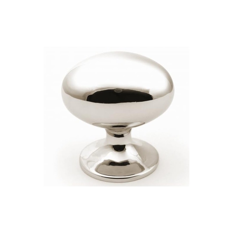 khtumeware 10 Pack 1-3/8 inch(35mm) Polished Nickel Cabinet Knobs Dresser