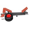 vidaXL Adjustable Boat Trailer - Can Hold Up to 15.1'