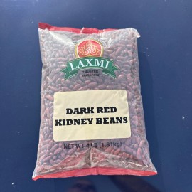 Laxmi Rajma Red Kidney Beans Dark - 4 Lb (1.81 Kg)