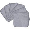 POLYTE Paño Desmaquillante Facial de Microfibra, 20.3x20.3 cm, 6 Pzas