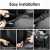 Sancaral Leather Car Seat Organizer for Handbag/Purse – Fits Between