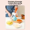 Vegetable Cutter Vegetable Chopper Food Potato Garlic Dicer Manual for
