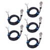 5Pcs Inductive Proximity Sensor Switch NPN 5‑30VDC Magnetic Hall Detector