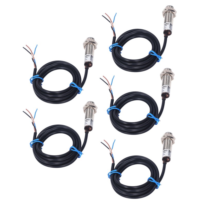 5Pcs Inductive Proximity Sensor Switch NPN 5‑30VDC Magnetic Hall Detector