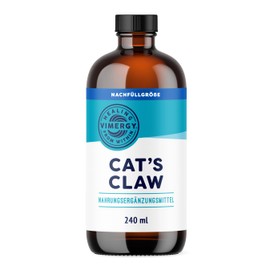 Vimergy Cat’s Claw Kräuterpräparat – Neuer, frischerer Extrakt für antioxidative Unterstützung – Vegan, Paleo, Glutenfrei, Koscher – 120 Portionen (240ml)