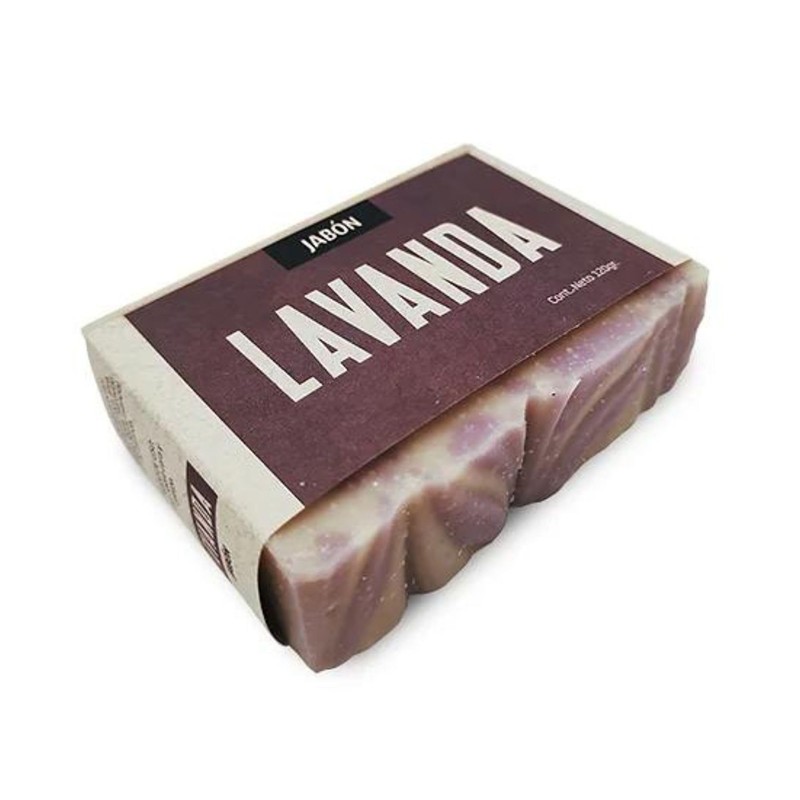 Jabón Lavanda 2 De 120g Volviendo Al Origen Artesanal