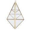 Jewelry Storage Rack Pyramid Shape 3 Layers Decorative Display Stand
