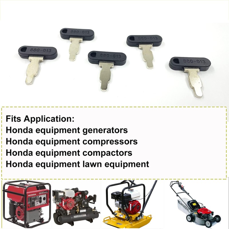 35111-880-013 880-013 35111880013 Ignition Keys for Honda Generator Lawn Equiptment