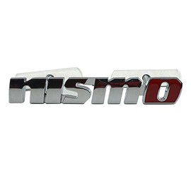 ofustar Grill Emblem Compatible with Nissan Nismo Grill Emblem Metal Conversion In The Metal Tiida