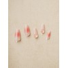 DAISO Ring Ring Coffin Art Nail Tips 24pcs #4
