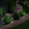 Ledvion LED Garden Spotlight Aluminium, IP65, GU10 Socket, 1 m