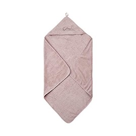 pippi Baby Organic Hooded Towel Swimwear Cover Up, pink