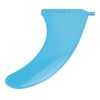 Surfboard Fin PVC 13.1in Blue Thruster Fin Surfing Board Accessories