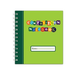 Channie's Youth Composition Notebook - Handwriting Practice, Improvement Journal for Kids, Older Learners, & Special Needs Students, Calligraphy Workbook with Special Writing Blocks, Green