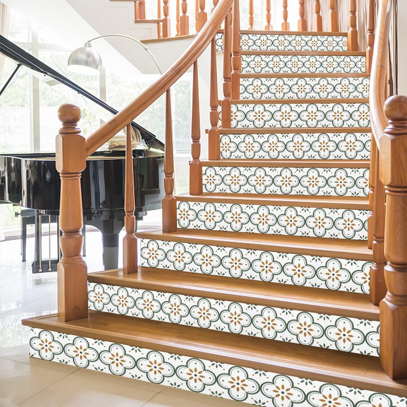 Peel & Stick Floor Tiles Self Adhesive Vinyl Flooring for