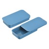uxcell 4 Pcs Metal Tin Box Container, 2.4x1.3x0.4 Inch Slide