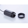 Amon power supply socket 12/24 VDC/80W or less, plug lock