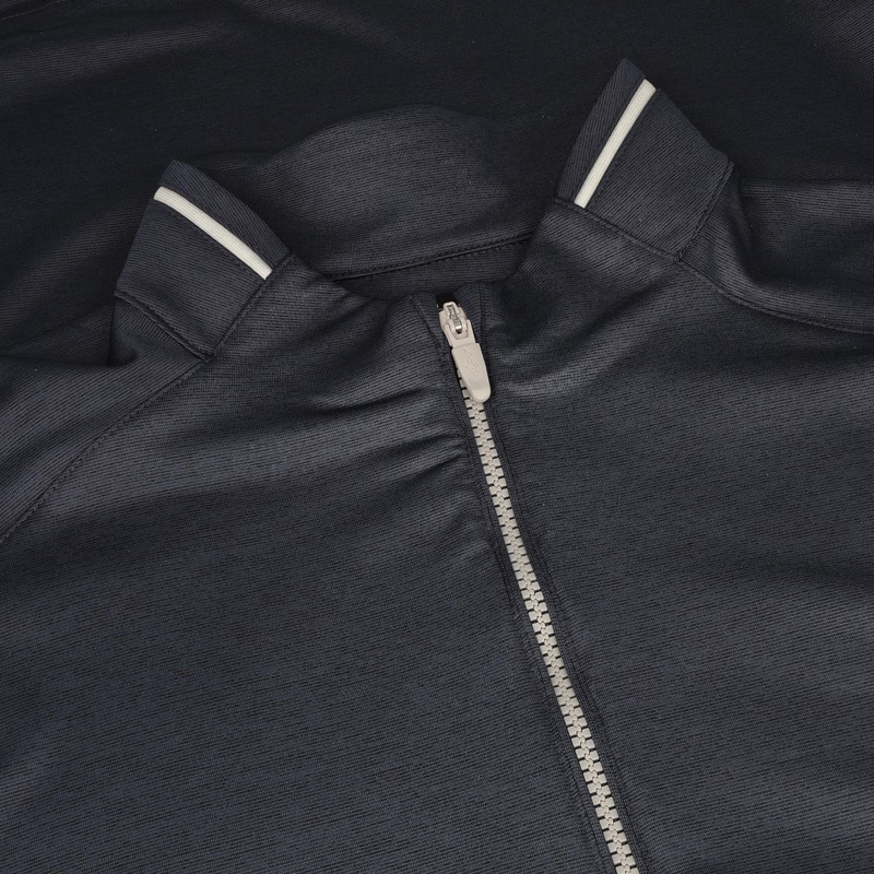 Greg Norman Men's Leaderboard 1/4 Zip Stretch Golf Pullover Navy
