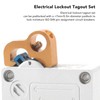 Lockout Tagout Lock, Aluminium Alloy Microelectric Lockout Padlock, Lockout Tagout