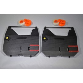 FJA Products Compatible Typewriter Ribbons & Correction Tape Spools for Brother SX-4000 / SX4000 / SX 4000 Typewriter. Includes 2 Black Typewriter Cassettes and 2 Lift Off Correction Spools
