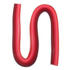 PATIKIL 120pcs Quilling Strips Paper 3/16"(5mm) 21" Origami Paper Quilling Strip for Art DIY Hand Craft Christmas, Red