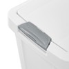 Sterilite 7.5 Gallon TouchTop Wastebasket Trash Can with Pop Up